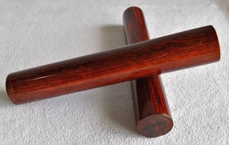 Claves Musicales Infantil 14 Cm, Granadillo