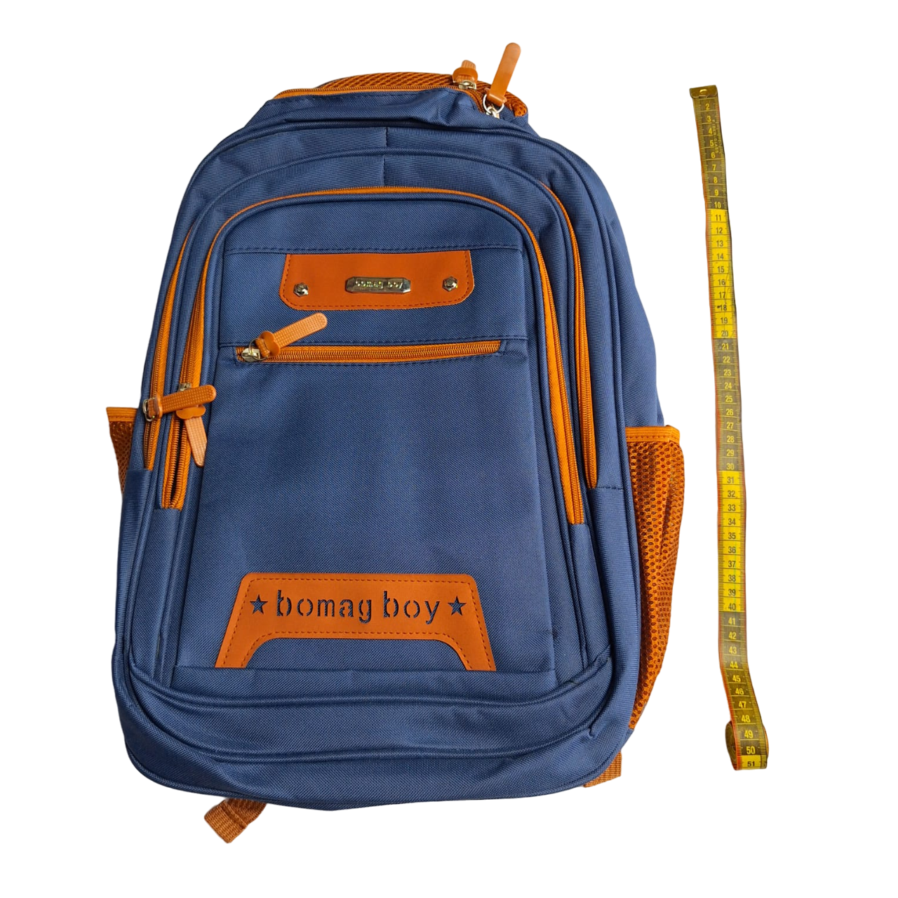 Mochila Escolar Bolsa De Viaje De Gran Capacidad Para Caballero Color Azul