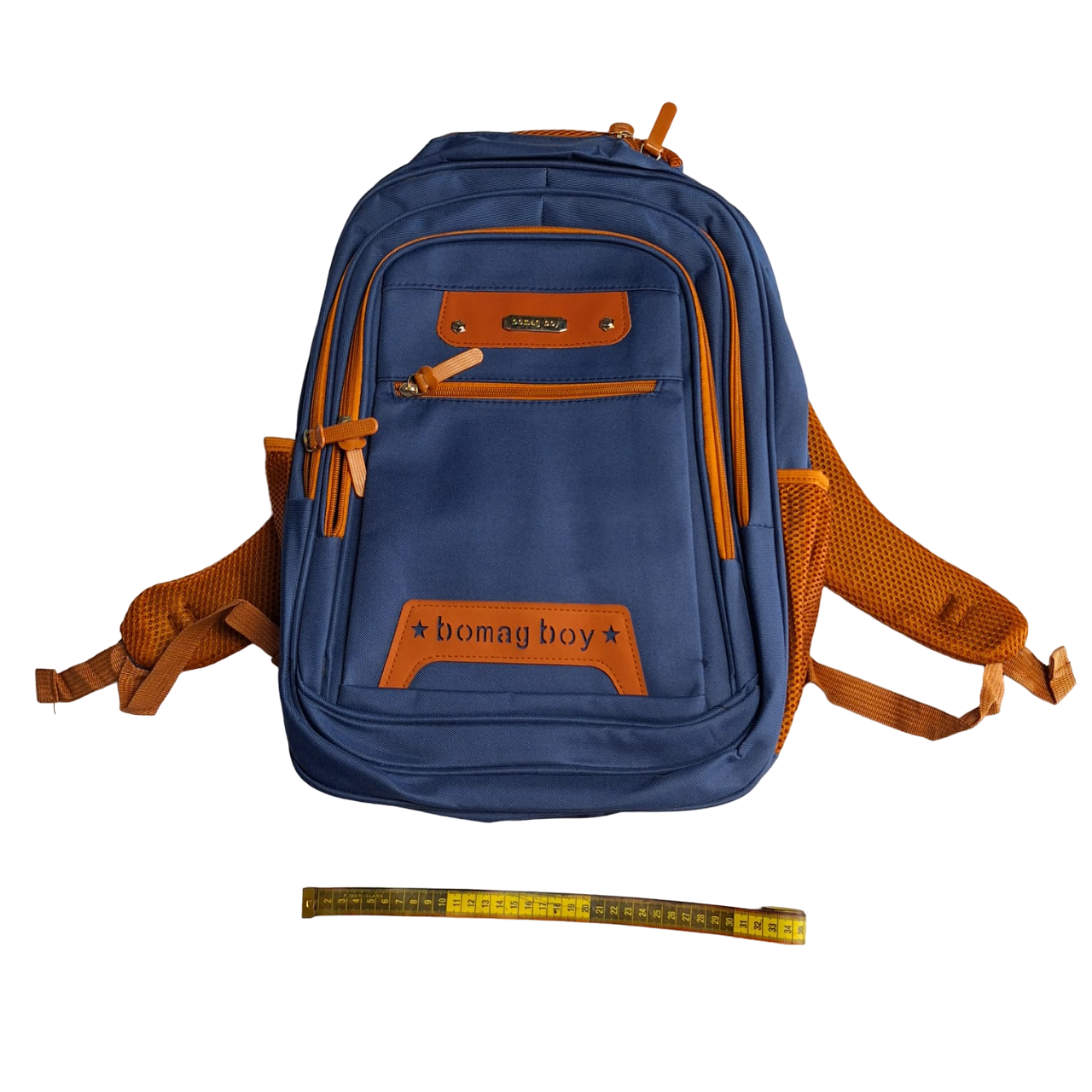 Mochila Escolar Bolsa De Viaje De Gran Capacidad Para Caballero Color Azul