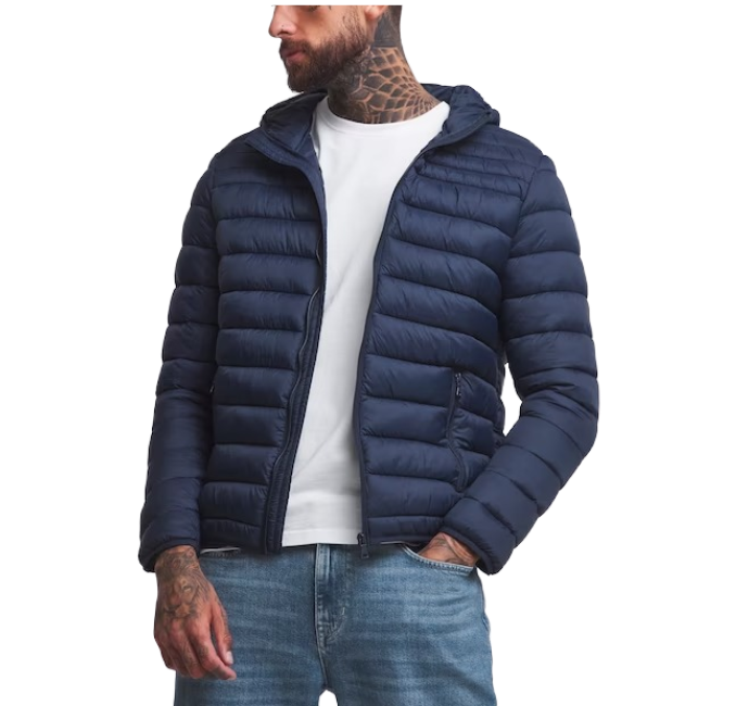 Chamarra Ligera Con Capucha