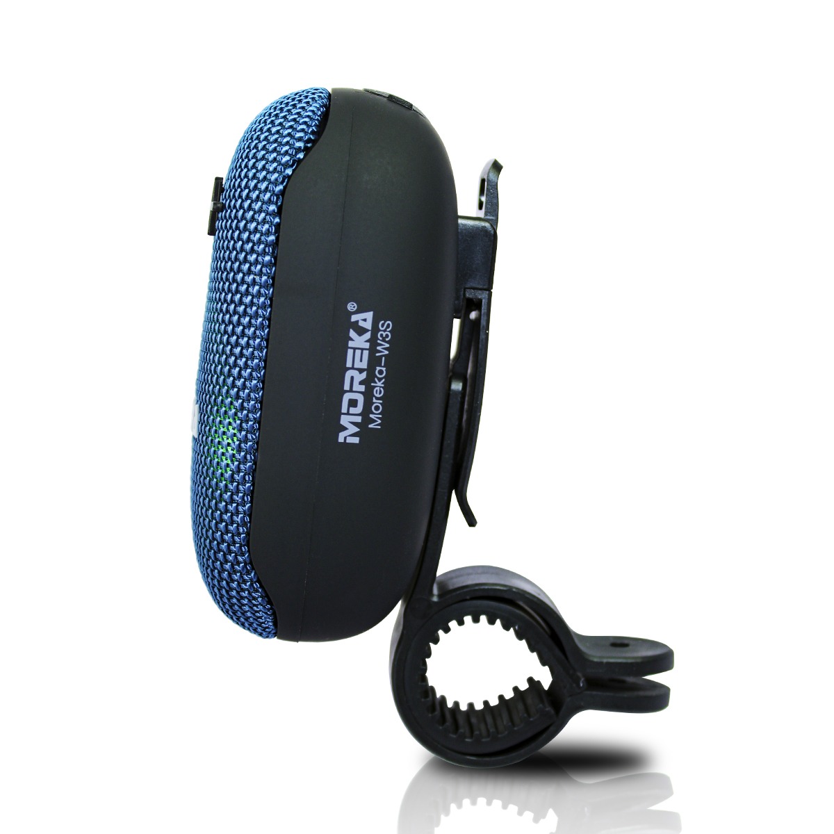 Bocina Azul Moreka Bluetooth Altavoz De Bicicleta Aprueba De agua