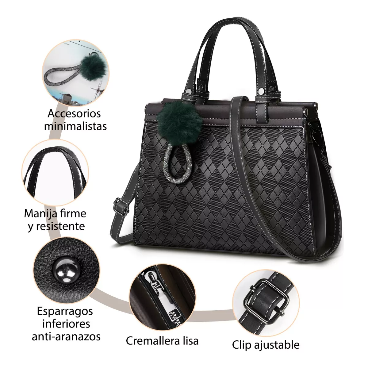 Bolso Para Mujer Bolso Crossbody Bandolera Dama