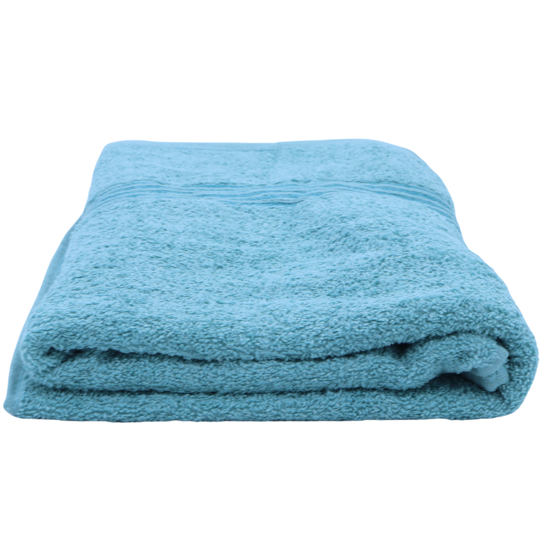 Toallas de baño Grandes de algodón 80%, Juego de 5 Toallas, 600 Gramos por Metro Cuadrado, Colores Vibrantes Secado rápido y superabosrbentes (4 Listones) Marca: Genérico