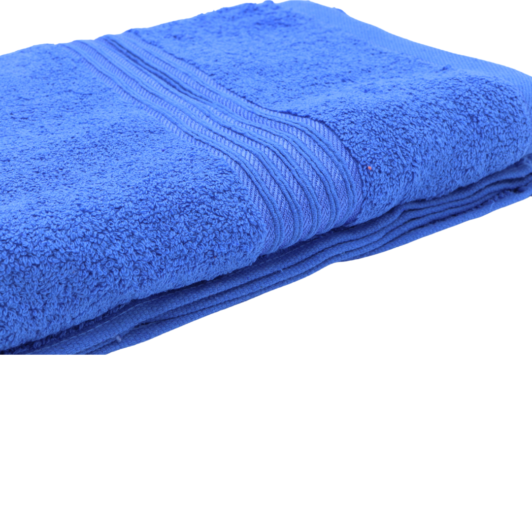 Toallas de baño Grandes de algodón 80%, Juego de 5 Toallas, 600 Gramos por Metro Cuadrado, Colores Vibrantes Secado rápido y superabosrbentes (4 Listones) Marca: Genérico