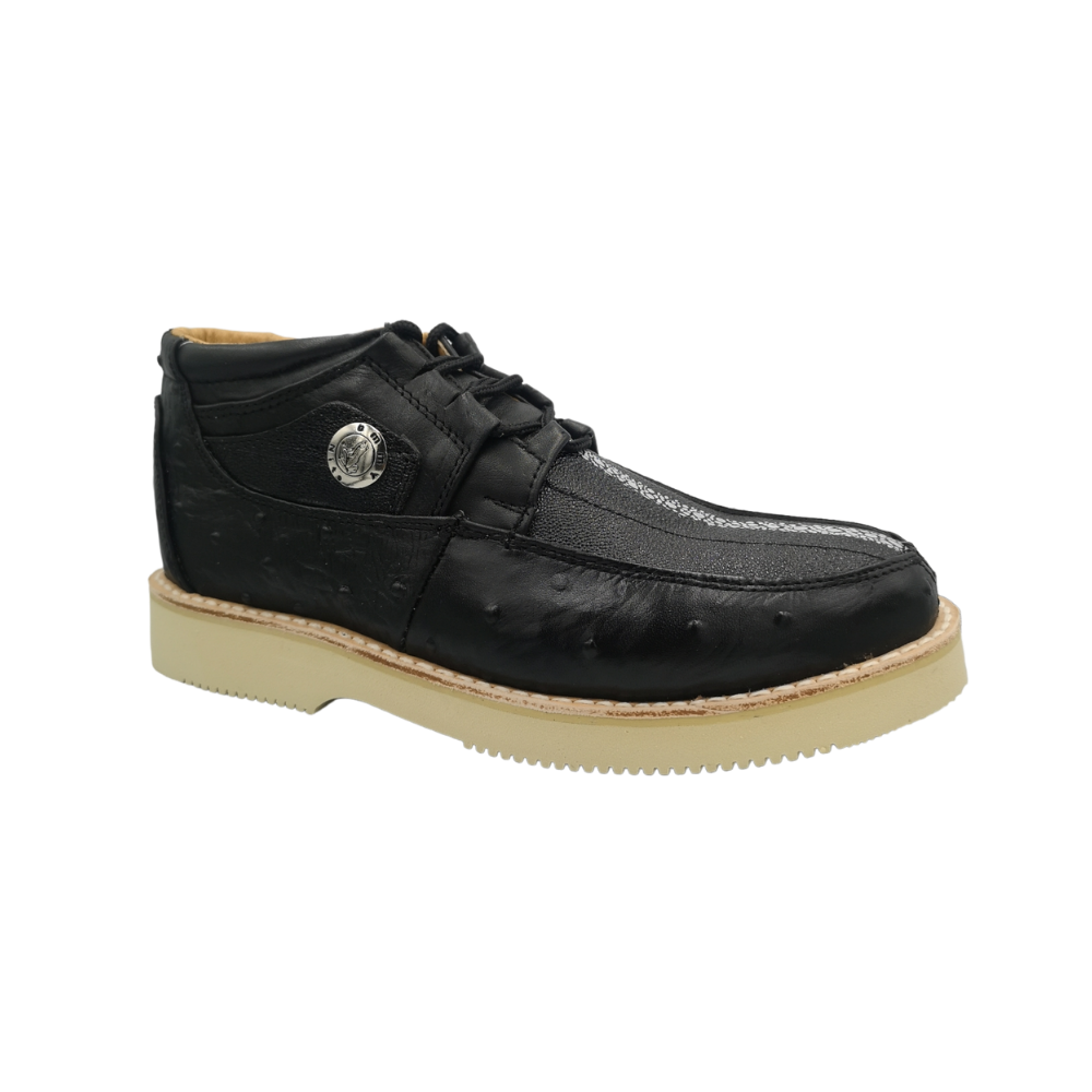      Zapato De Piel Grabado Exotico De Hombre Ommy 211