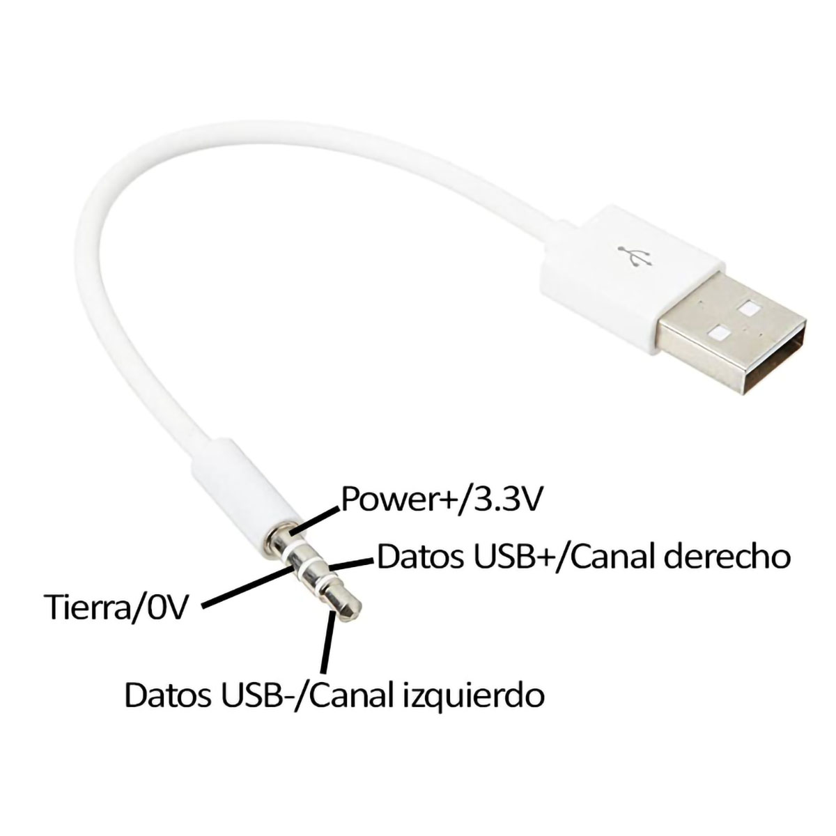 Cable De Datos Ugreen 2 En 1 USB A Lightning, Certificado De 1 M Mfi | Envío Gratis
