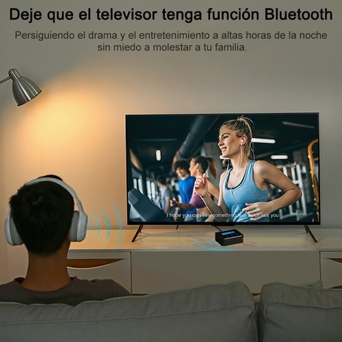 "Bluetooth 5.0 Receptor/transmisor Adaptador Inalámbrico Lcd "
