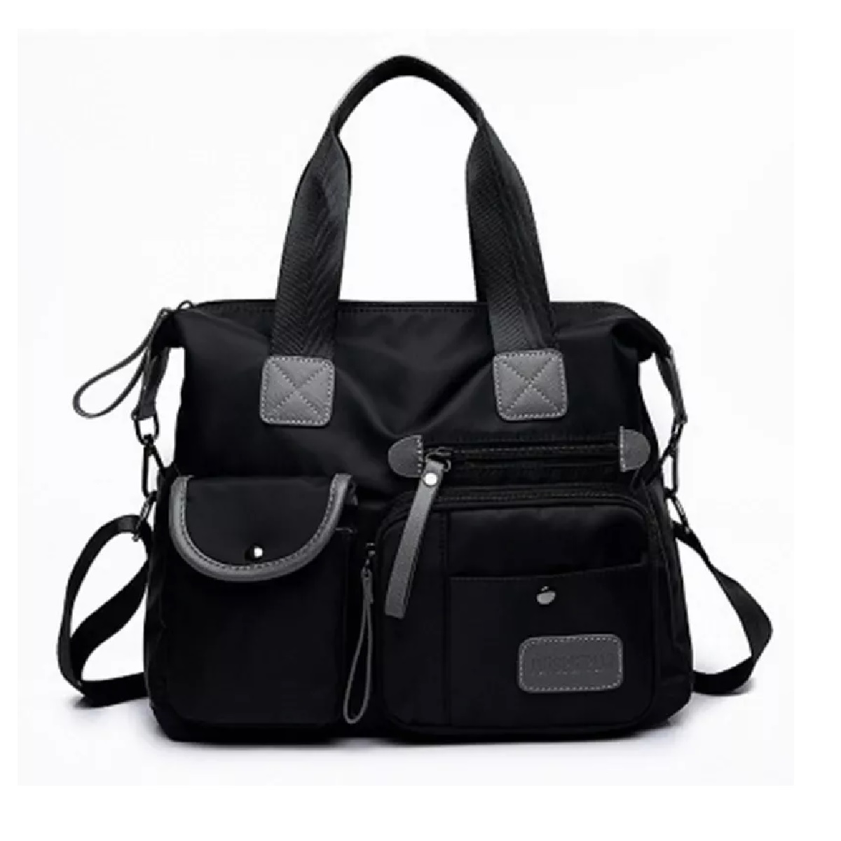 Bolso Bandolera Impermeable Con Bolsillos Para Mujer