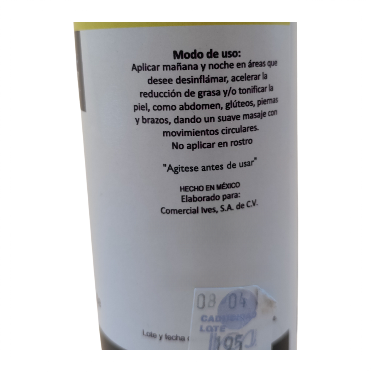 Centella Asiática Extractos Herbales ToneSkin Reafirmante Ives Evolution México 2 Pack