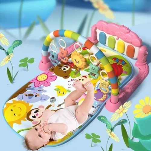 "Juguetes Para Bebes Gimnasio Para Bebe Juguetes Para Gatear Rosa "