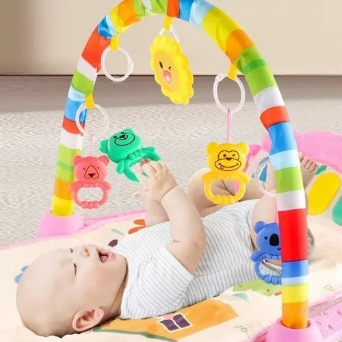 "Juguetes Para Bebes Gimnasio Para Bebe Juguetes Para Gatear Rosa "