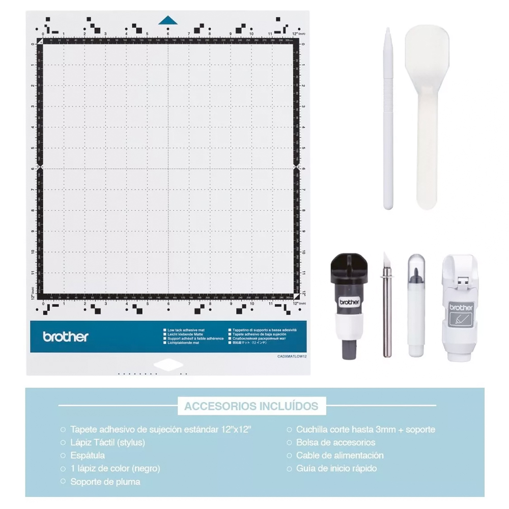 Mini Plotter de Corte Scan n Cut Brother SDX125