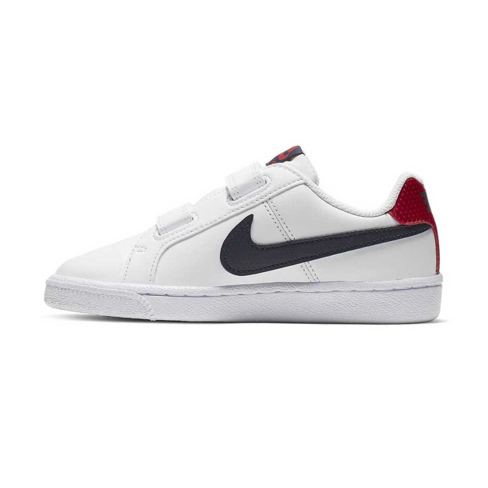 Tenis Nike Court Royale PSV Blanco Negro para Ninos 833536 107