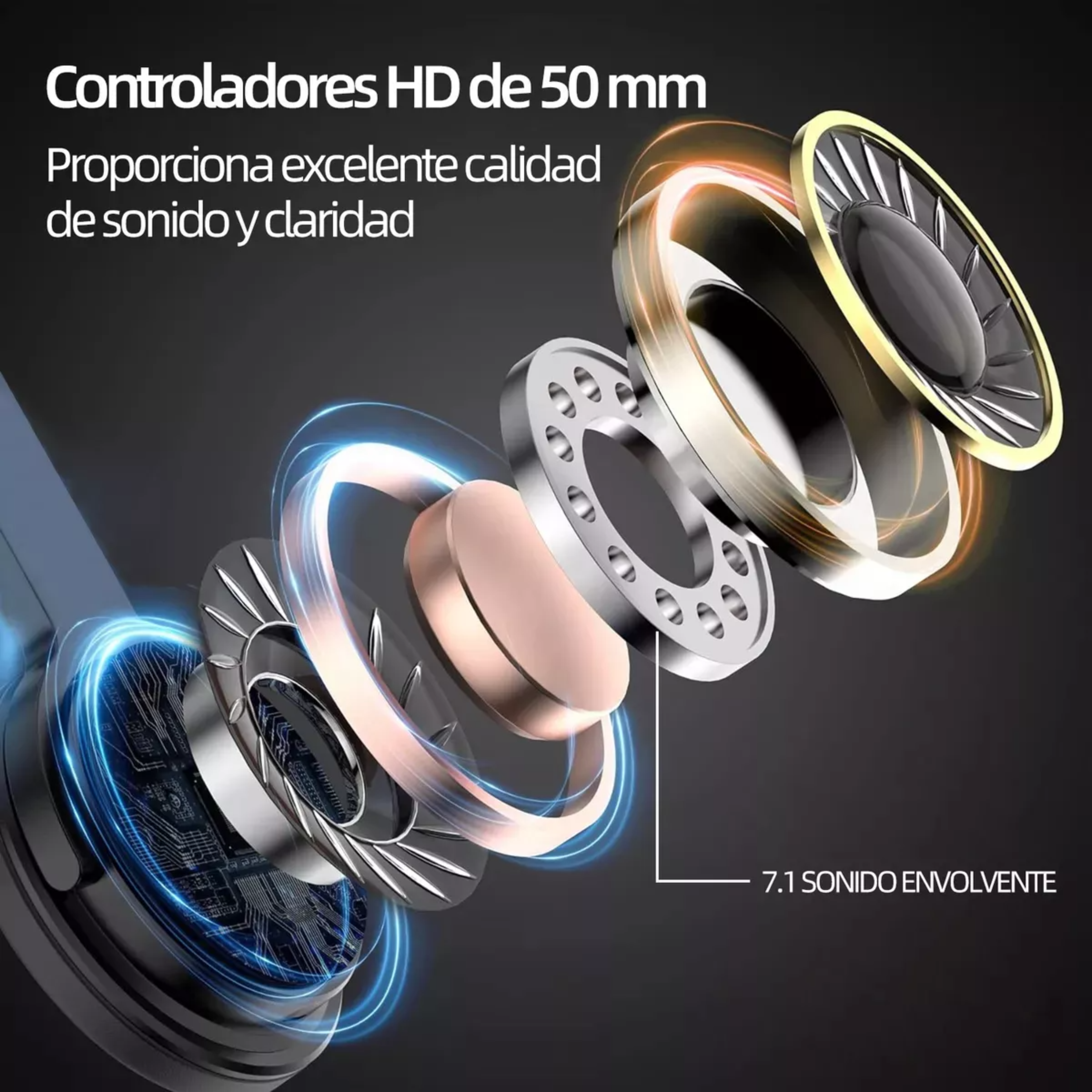 Audífonos Gamer KRIOS K7 Diadema Gaming Headset Gamer Con Microfono Led Rgb Para Xbox Pc Ps4 Color Negro