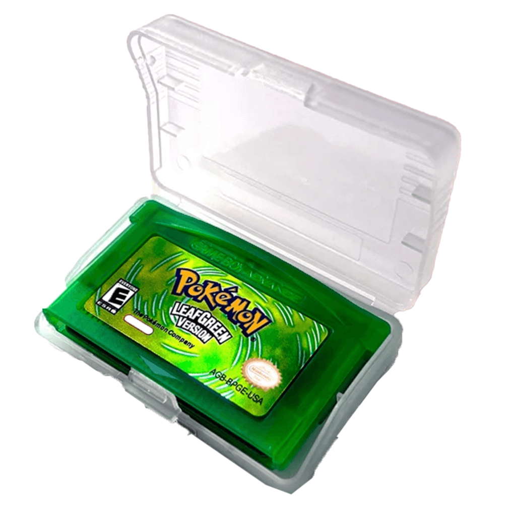 Pokémon Leaf Green Gba Juego Físico En Caja Con Protección