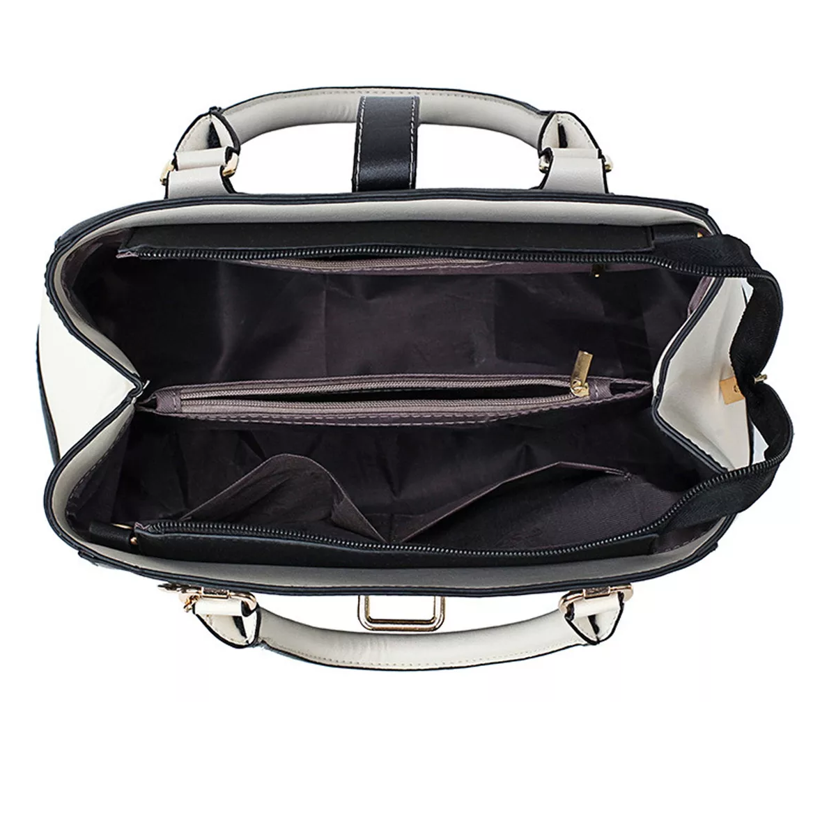 Bolsas Mujer Crossbody Bandolera Bolsa Blanco Y Negro Dama