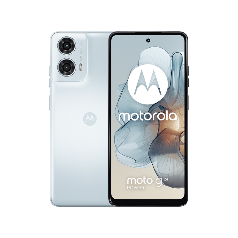 MOTOROLA  MOTO G24 power 8GB RAM 256GB CELESTE GLACIAR.