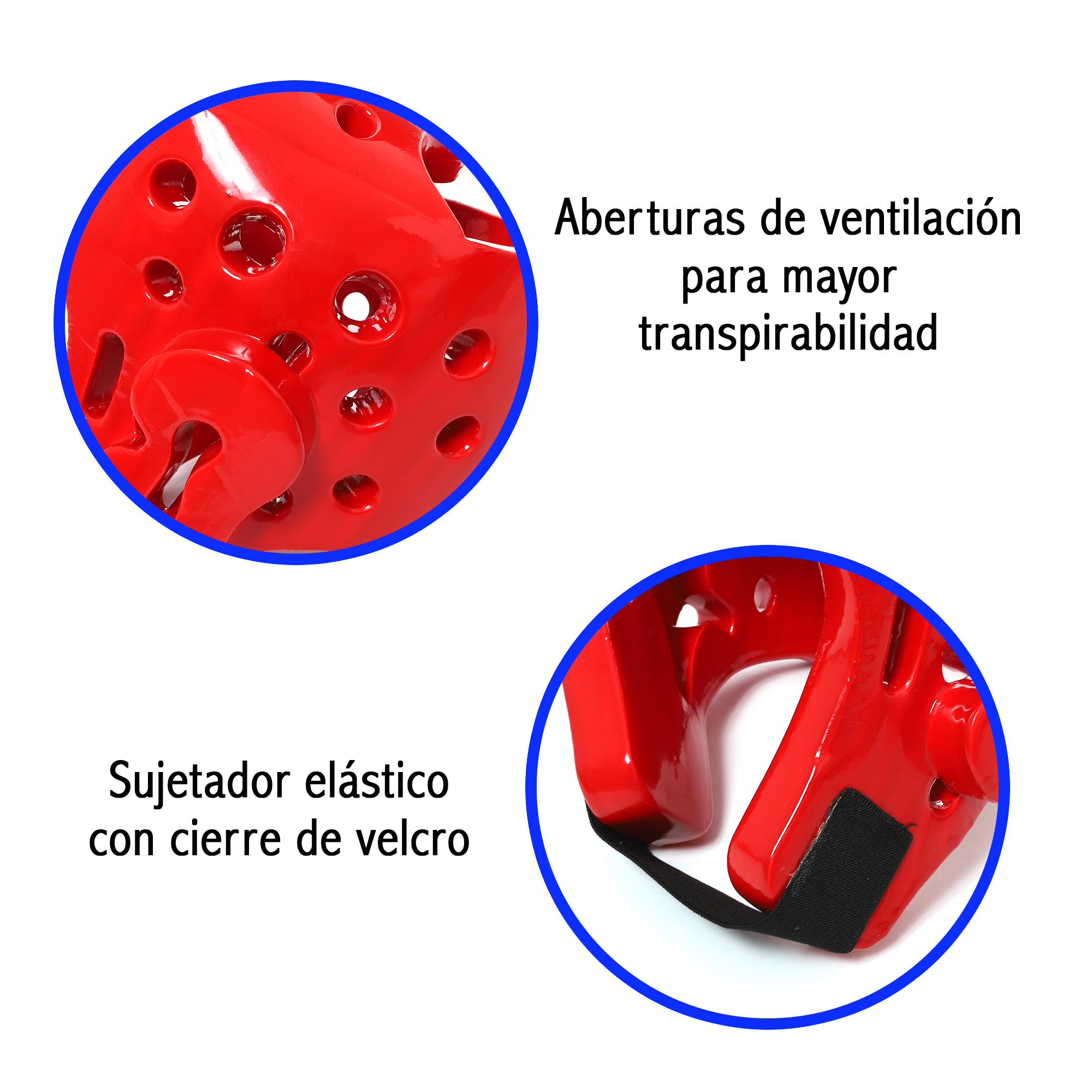 Casco Careta Abierto Taekwondo Box Ajustable Pomulo Protector Grande Large.