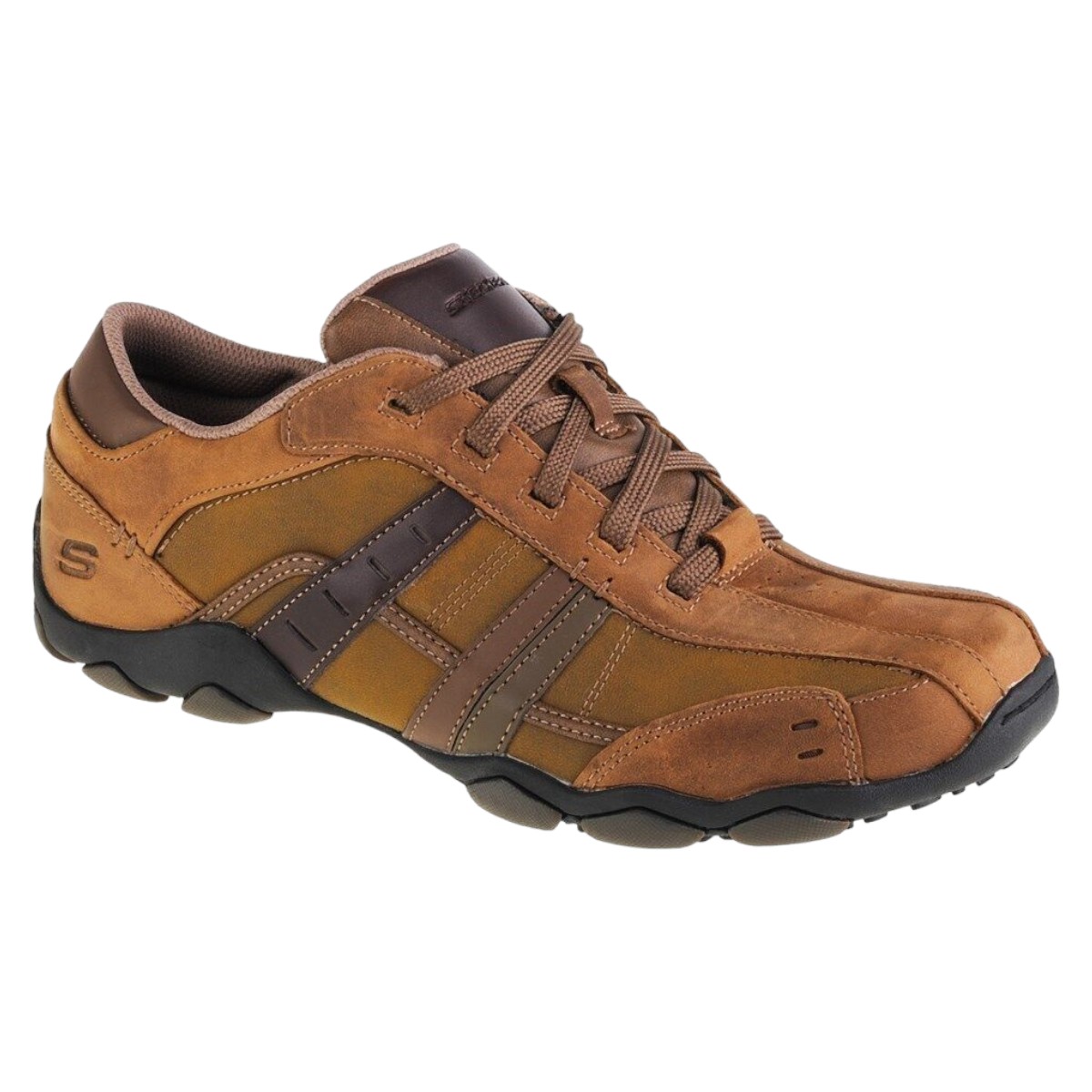 TENIS SKECHERS HOMBRE 62607DSCH CAFE T 29MX