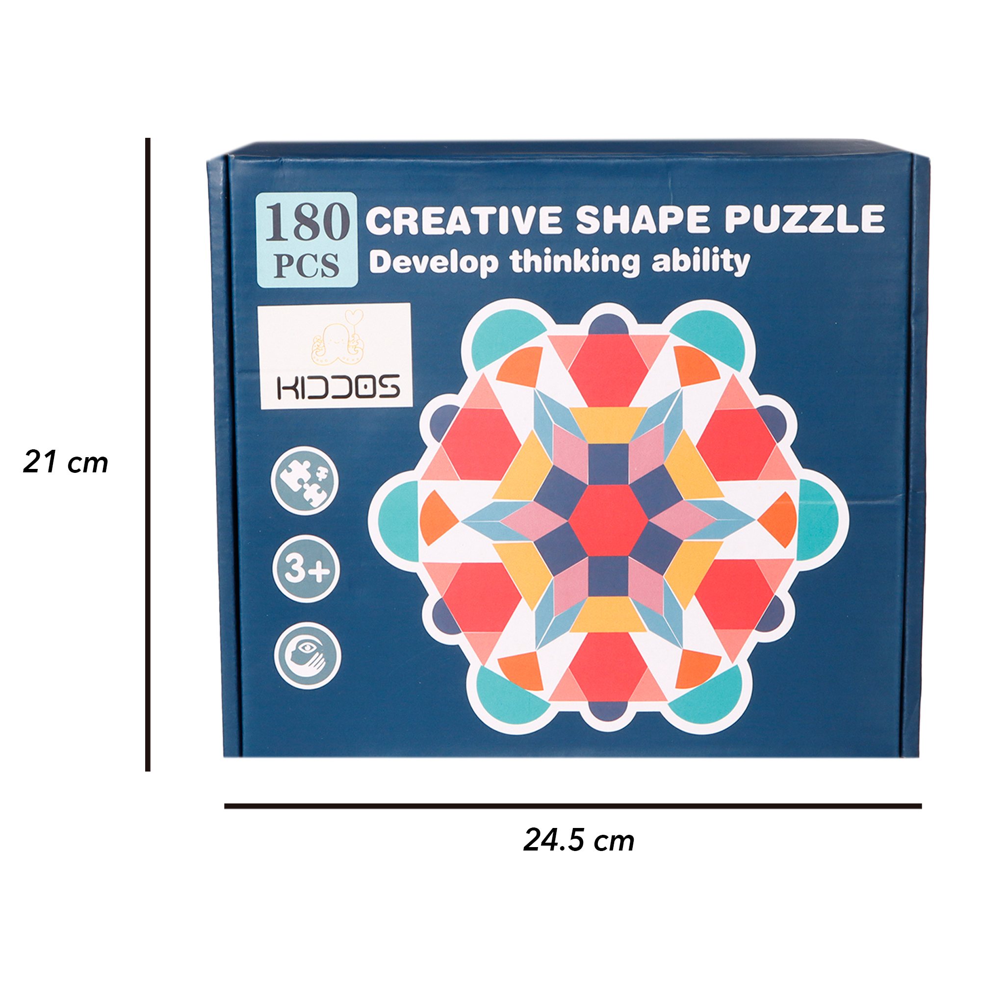 Rompecabezas Tangram Juguete Niño Niña Creatividad Geométrica.