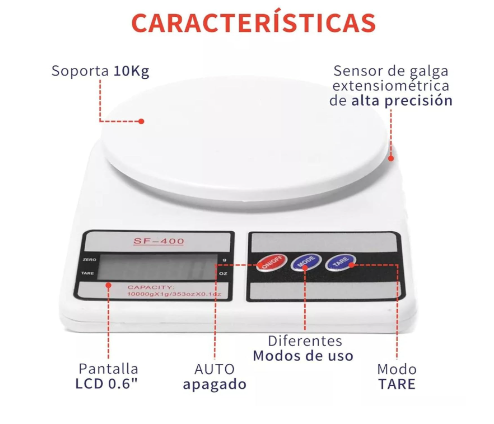 Bascula Digital Para Alimentos.