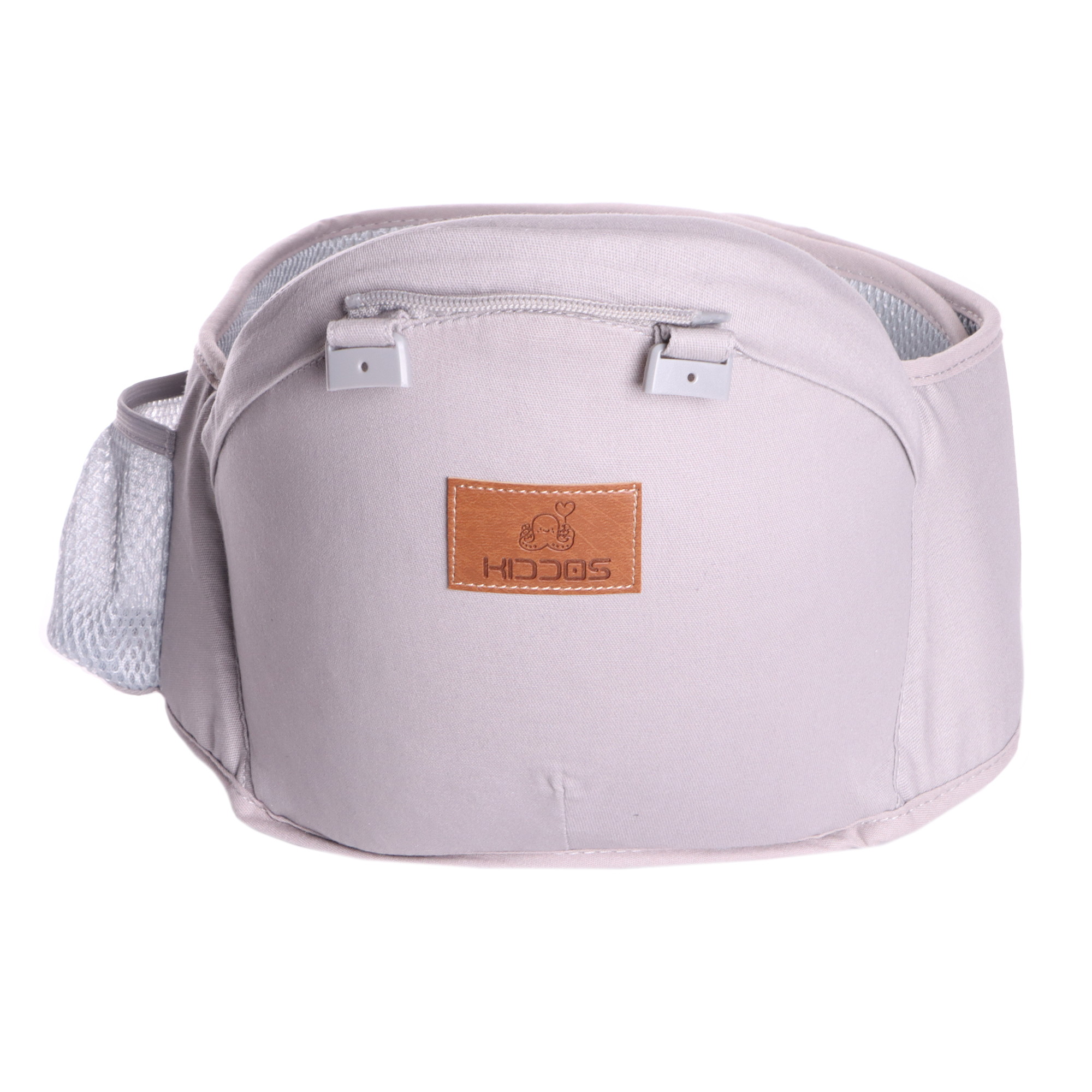 Mochila Cangurera Bebe Porta Bebes Ergonomica Multifuncional Color Gris.