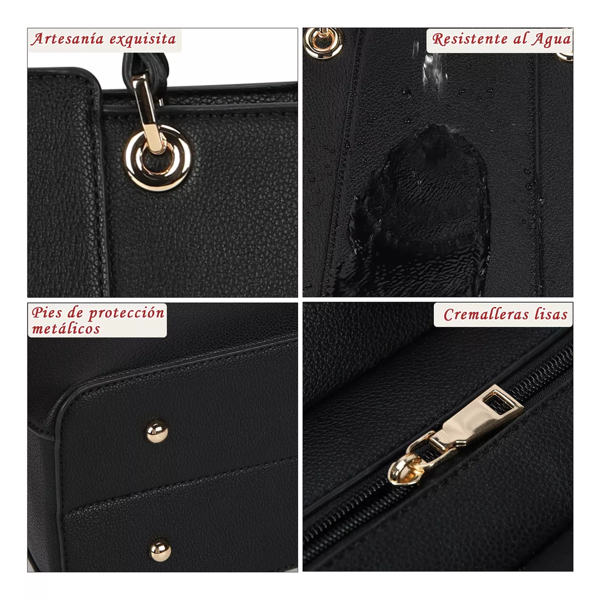 Bolso Mano Tote Bolsa Mochila Mujer Gran Capacidad Ligero