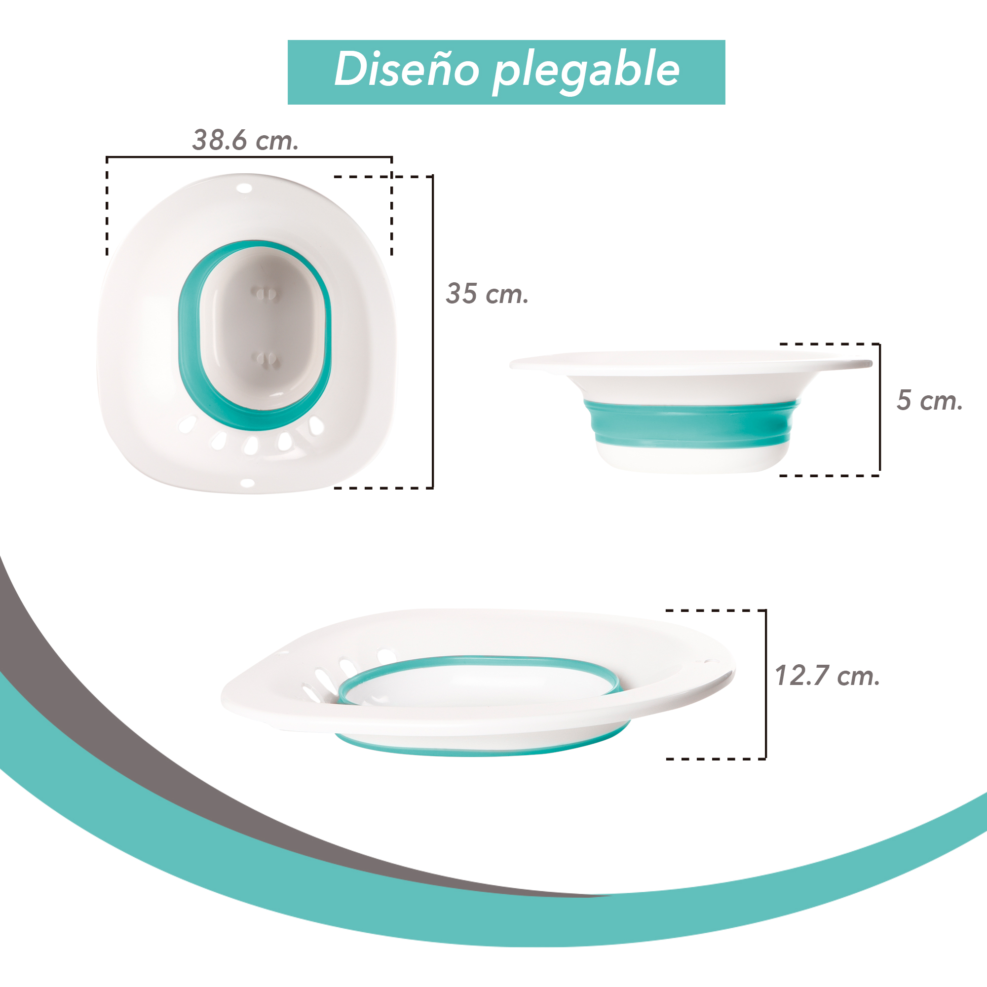 Kit De Baño Para Hemorroides Asiento De Inodoro Bidet Masaje AQUA.
