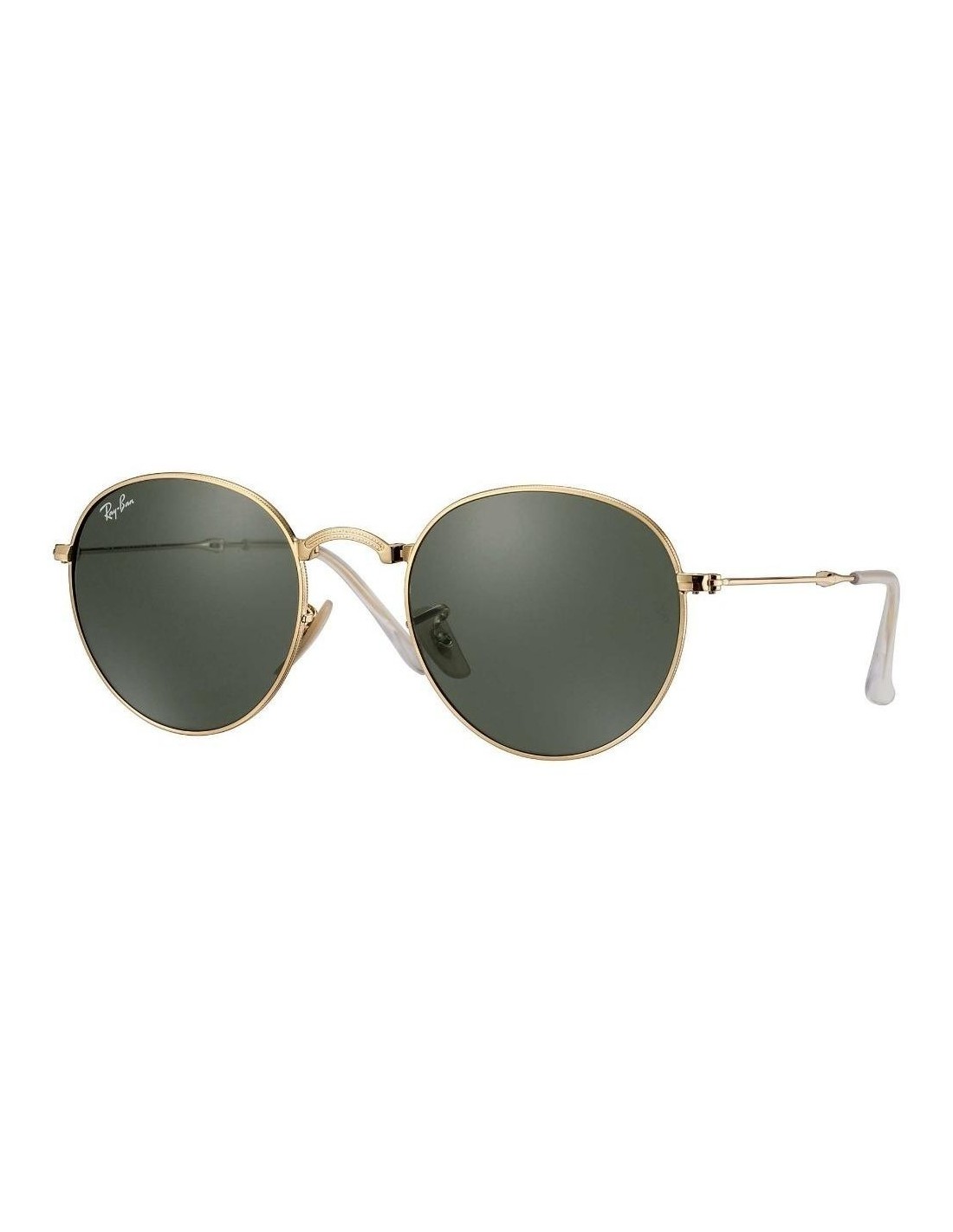 Lentes de sol Ray Ban Rb3532 001 Round Metal Folding Clasico G-15 Dorado