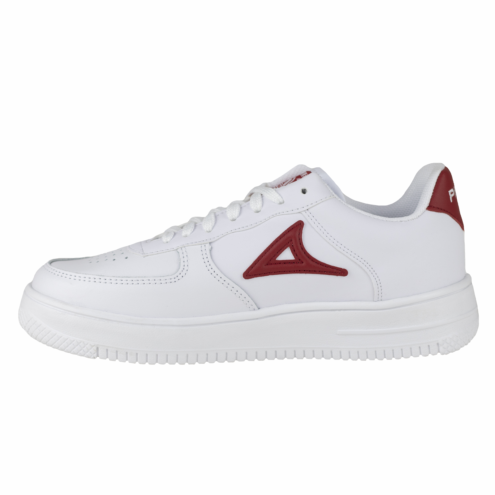 Tenis Plataforma Blanco Rojo Pirma Urbanos Hombre Mujer 5002.