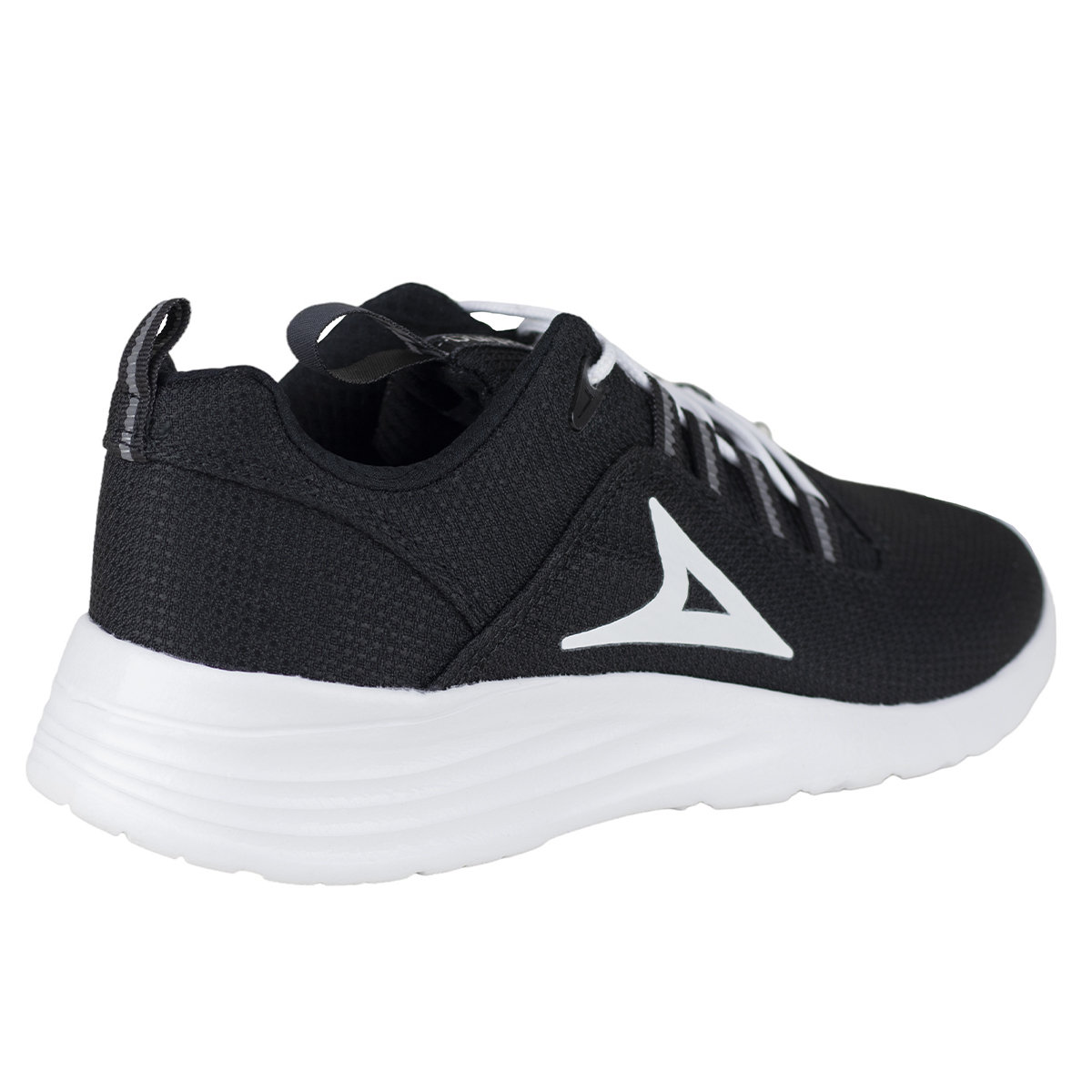 Tenis Pirma Running Para Mujer 0248 Negro Blanco Para Trotar.