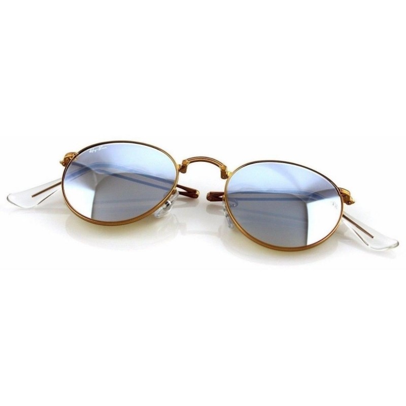 Lentes de sol Ray Ban Rb3532 198/9u Round Metal Folding Cobre Espejo Icon