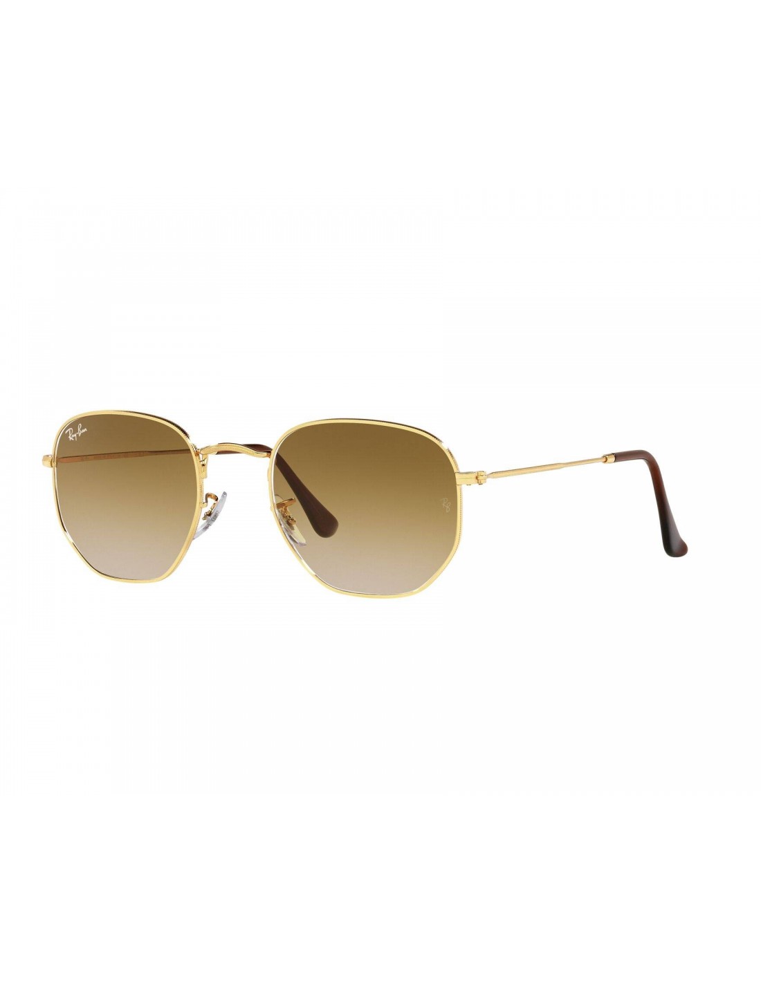 Lentes de sol Ray Ban Rb3548n 001/51 Hexagonal Flat Cafe Degradado - Main Image