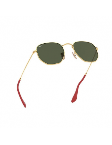 Lentes de sol Ray Ban Rb3548nm F00831 Hexagonal Ferrari Negro G-15 Dorado