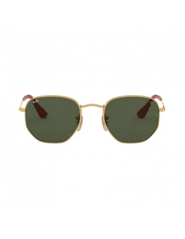 Lentes de sol Ray Ban Rb3548nm F00831 Hexagonal Ferrari Negro G-15 Dorado