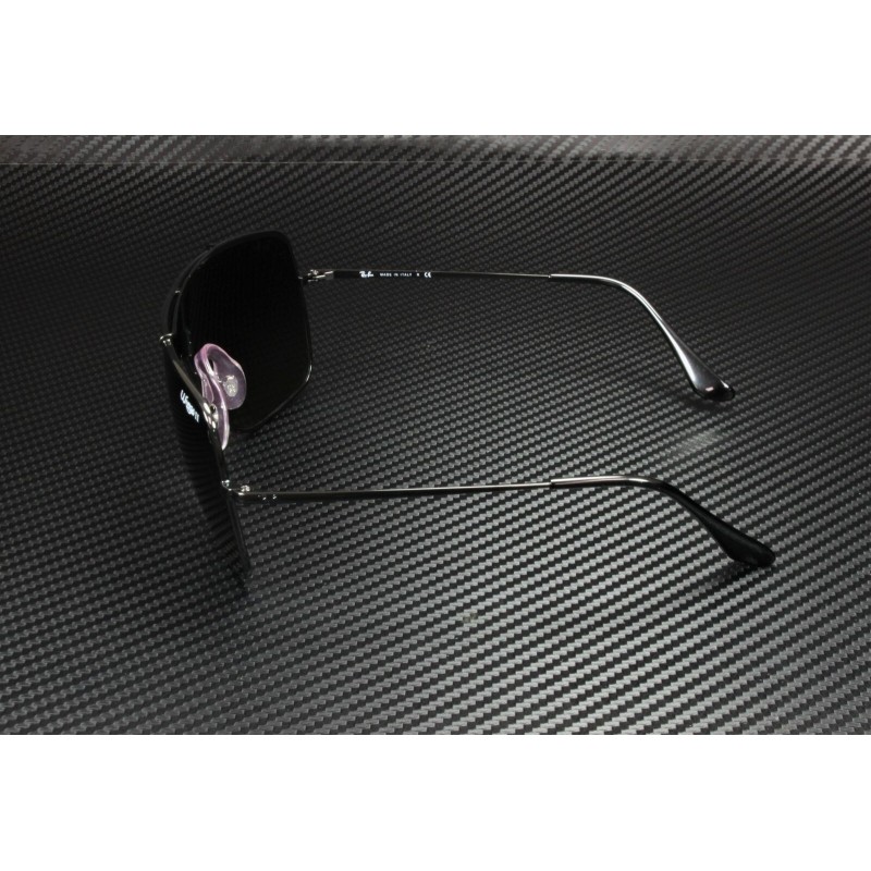 Lentes de sol Ray Ban Rb3697 002/11 Wings Ii Gris degradado Negro Original