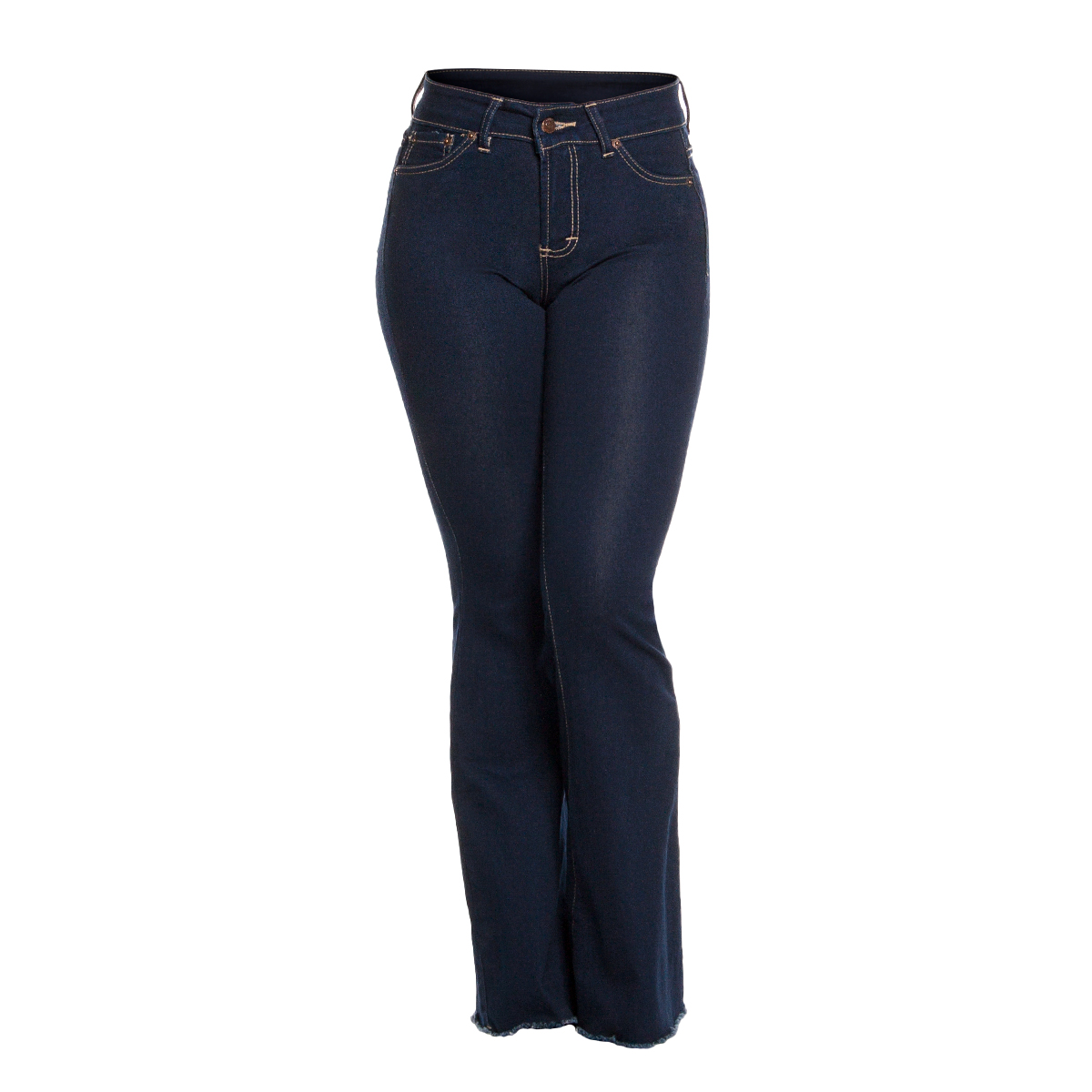 PANTALON JEANS VAQUEROS ACAMPANADOS DE MEZCLILLA STRETCH