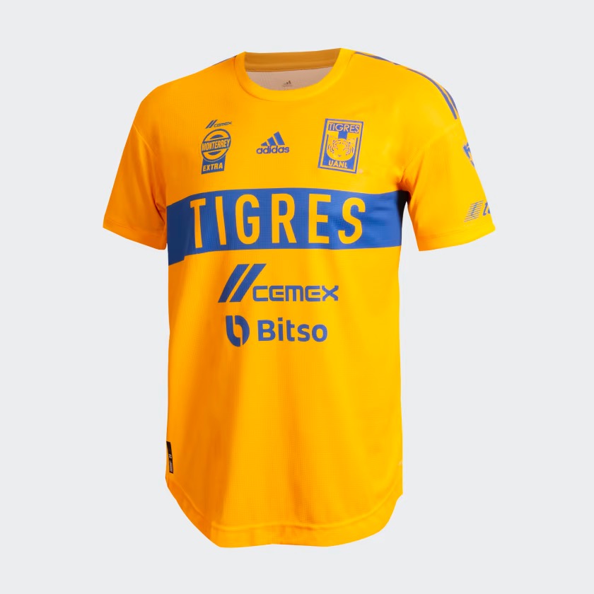 Jersey Adidas de los Tigres de UANL de Local Version Jugador 