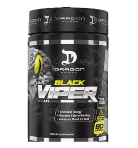 Termogenico Black Viper Dragon Pharma 90 Capsulas