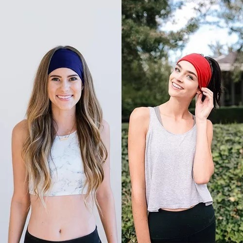 "4pzs Banditas Deportivas Cabeza Diadema Absorbe El Sudor "