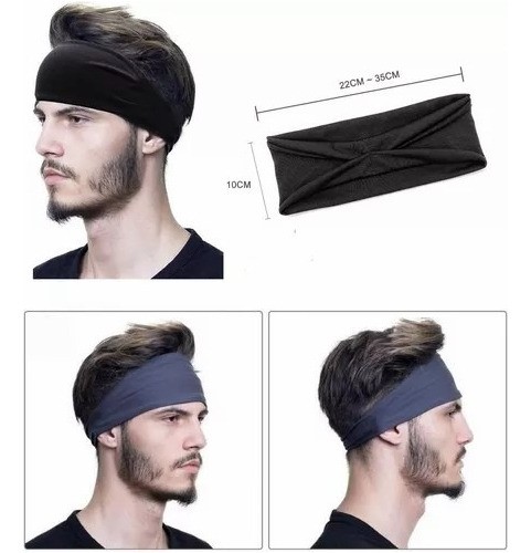 "4pzs Banditas Deportivas Cabeza Diadema Absorbe El Sudor "