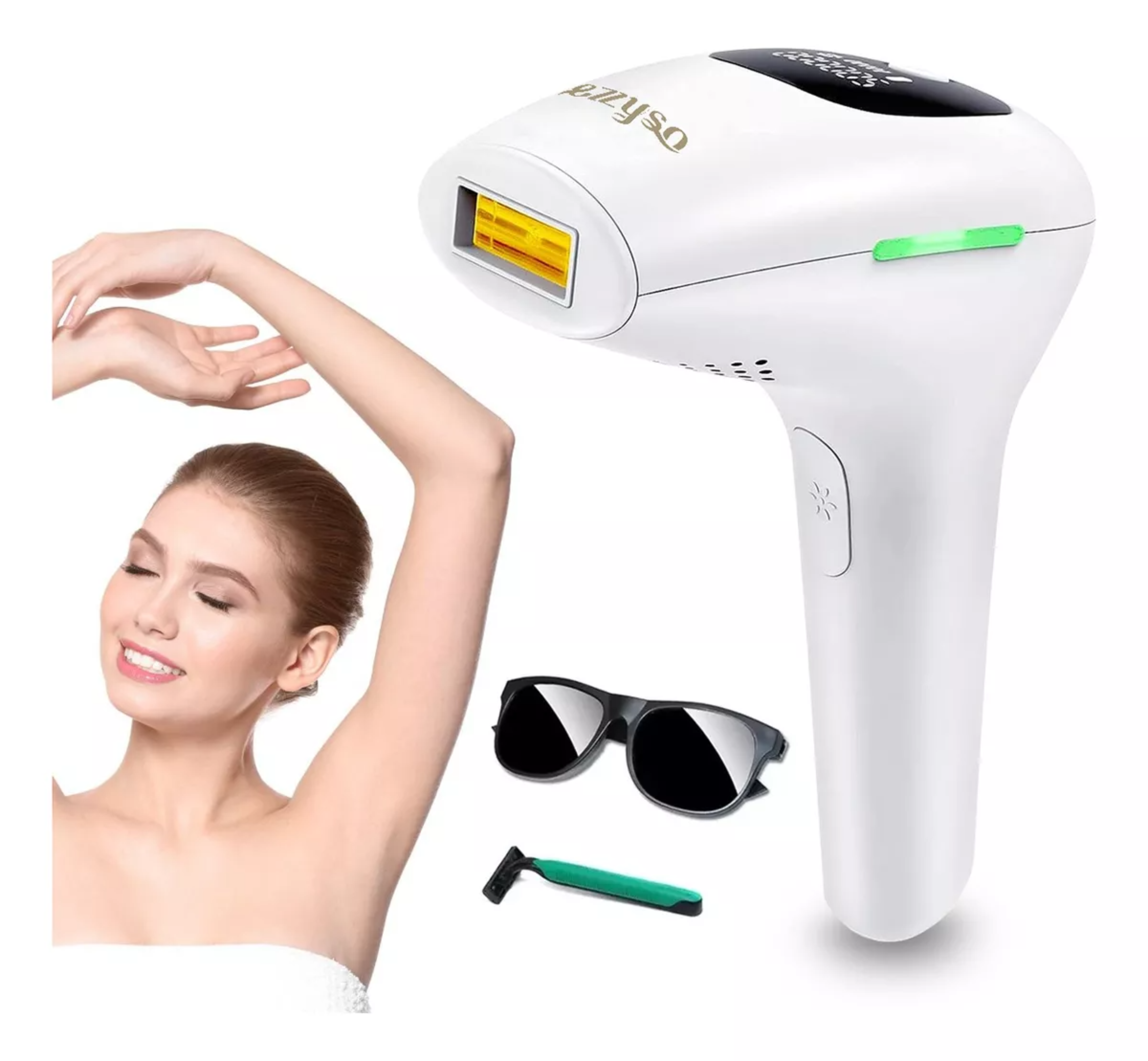 Ipl Depiladora De Pulsada Permanente Láser Facial Y Corporal
