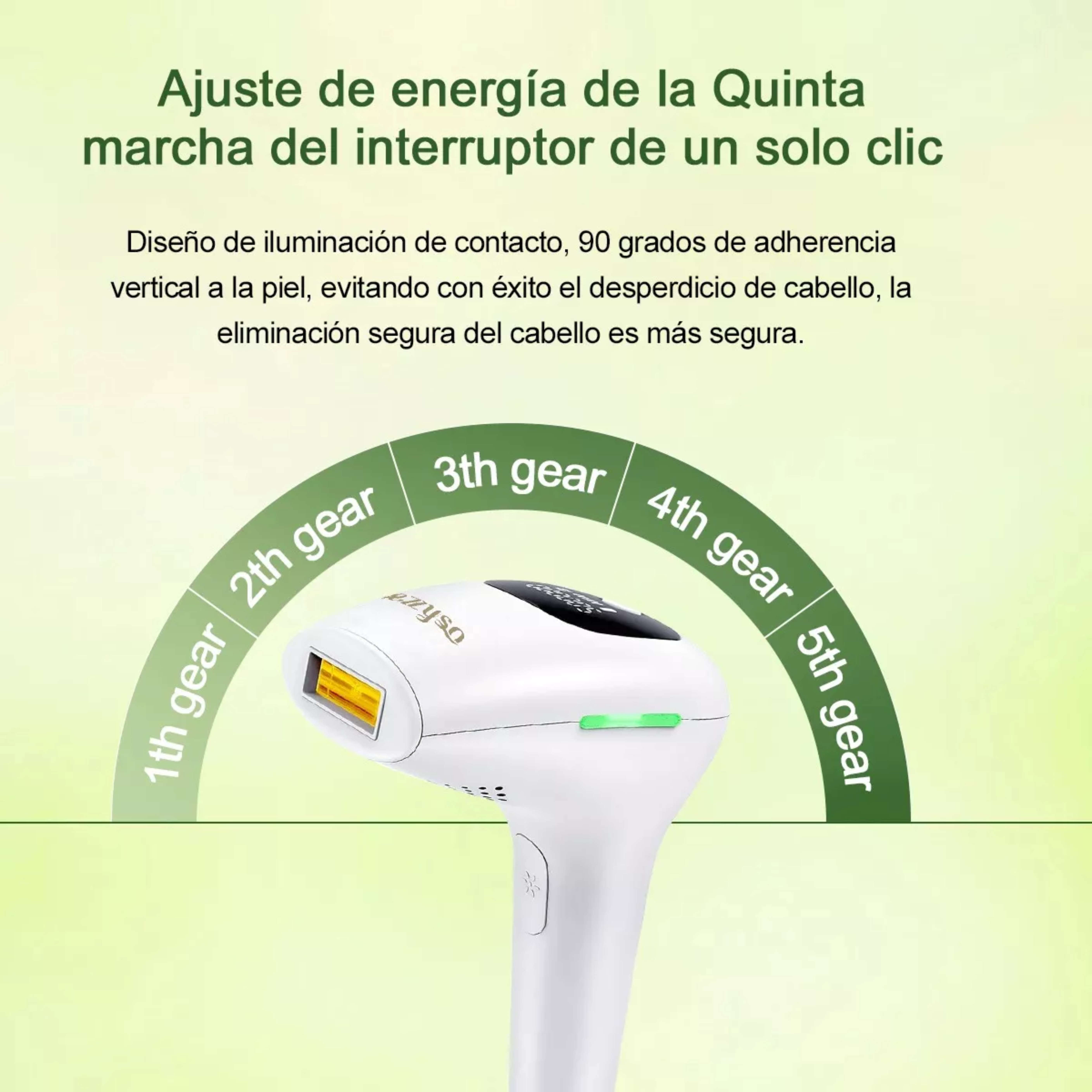Ipl Depiladora De Pulsada Permanente Láser Facial Y Corporal