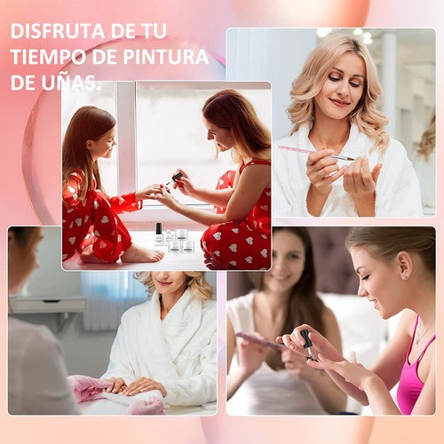 "Kit Profesional De Uñas Acrílicas, 25 Unidades, 12 Colores "