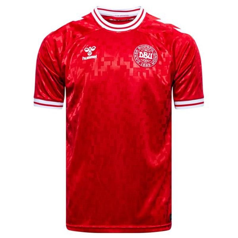 Nuevo! Jersey Dinamarca Eurocopa 2024/2025 Titular Roja Local Talla XL