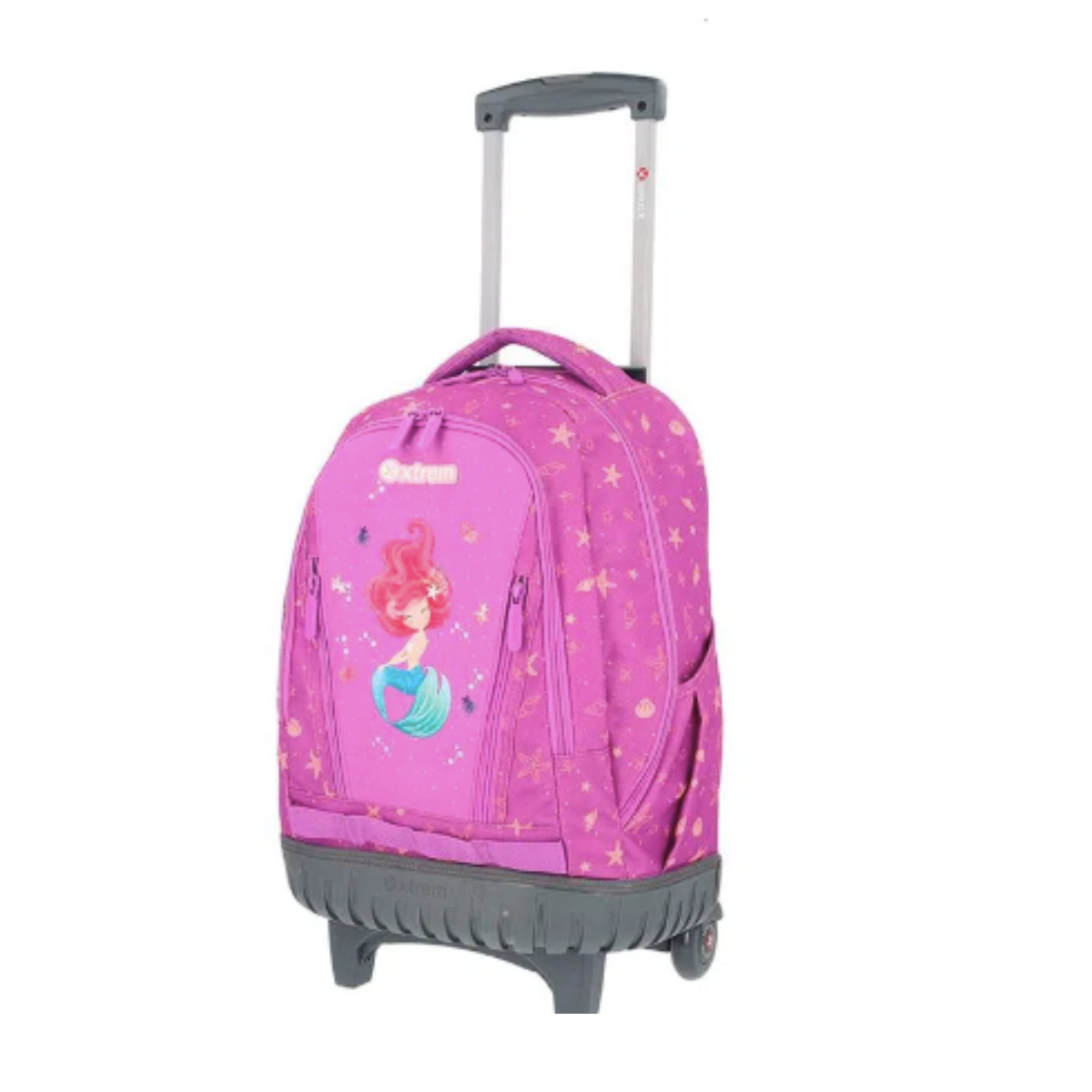 Xtrem - Mochila De Carrito Cross 398 Purple Mermaid Sirenita Escolar