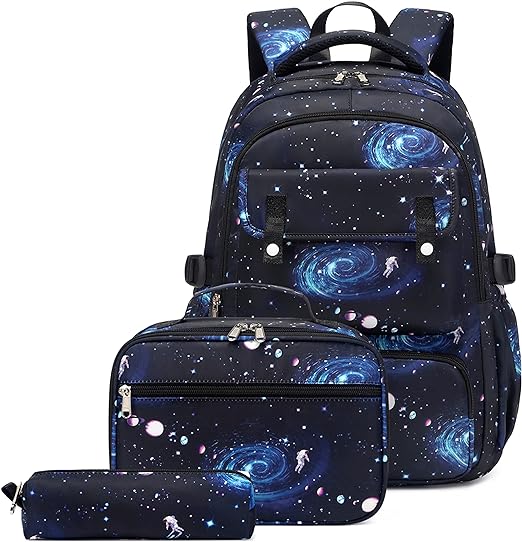 Mochilas Galaxy para niños con capacidad escolar para