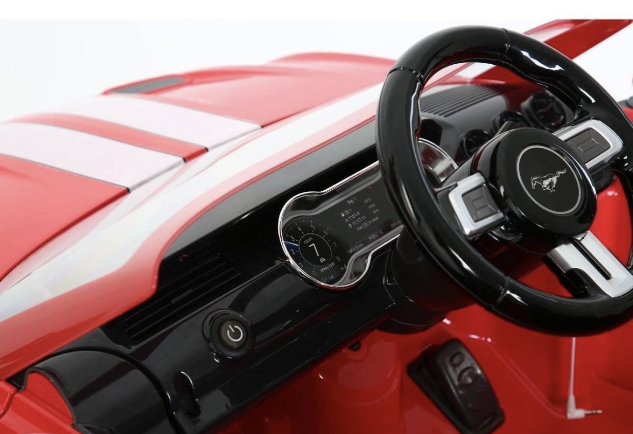 Auto Eléctrico Montable Prinsel Mustang 6V Rojo