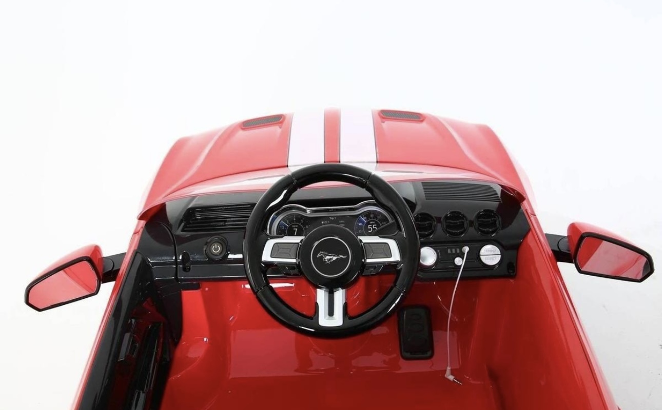 Auto Eléctrico Montable Prinsel Mustang 6V Rojo