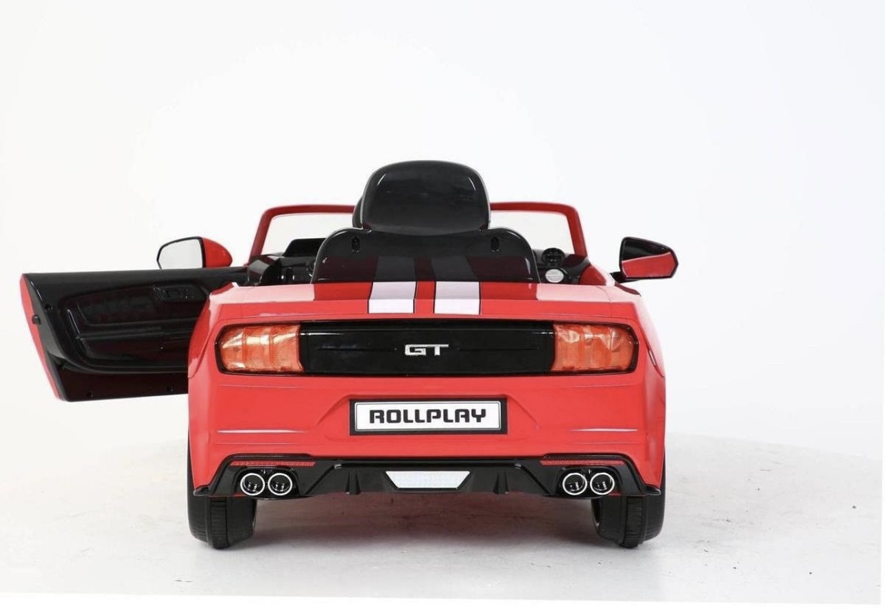 Auto Eléctrico Montable Prinsel Mustang 6V Rojo